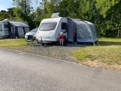 2010 Sprite Finesse 2 berth caravan with porch awning. Offers!!