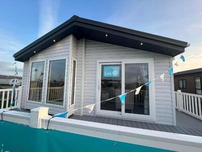 Luxury lodge for sale towyn north wales