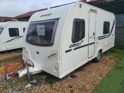 2011 Bailey Orion 430 4 Berth Fixed Bed End Washroom Lightweight Caravan M/Mover