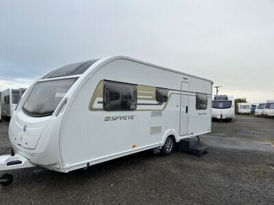 6 BERTH SPRITE MAJOR 6 WITH FIXED BUNK BEDS 2014 WITH 3 MTS WARRANTY&STATER PACK