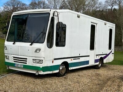MERCEDES 818L ATEGO SPECIAL MOBILE UNIT- PERFECT FOR CONVERSION TO MOTORHOME