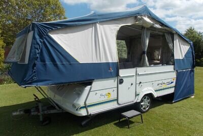 folding camper trailer tent pennine sterling 510