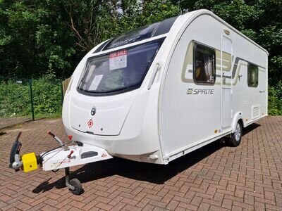 2014 Swift Sprite Major 4FB - Lightweight, Fixed Bed, 4 Berth with Motor Mover!