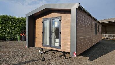 MOBILE HOME STATIC LODGE OFF SITE SALE BARGAIN 37X12FT 2 BEDS