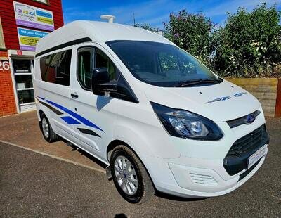 Ford Transit High Top Camper 2014 54k Propex heating LPG tank 2 berth 5 belts