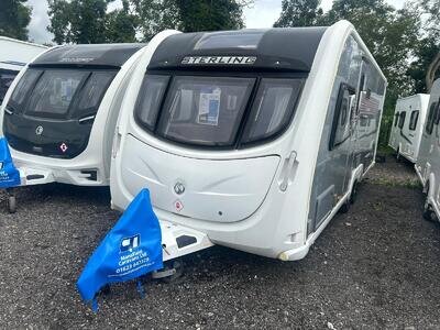 Sterling Elite Explorer T6D 2012 4 berth caravan *Transverse island Bed*