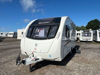 2 BERTH SWIFT CHALLENGER 480SE END WASHROOM 2104 WITH 3MTS WARRANTY&STARTER PACK