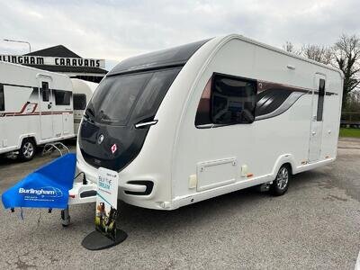 2018 Swift Conqueror 480 -2 Berth - End Washroom - Touring Caravan