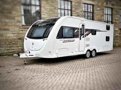 2023 Swift Award Superstar 8ft Wide 6 Berth Touring Caravan Touring Caravan