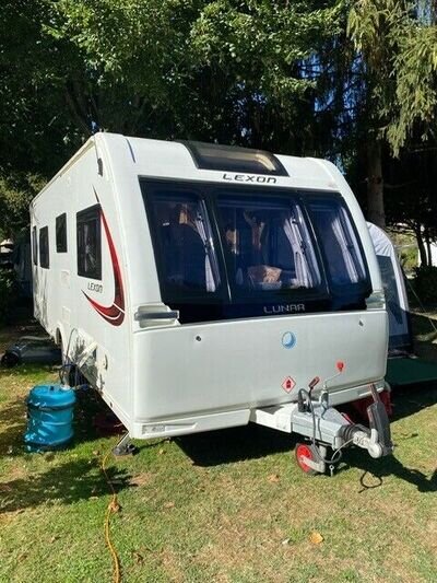 2018 Lunar Lexon 570 caravan with complete setup.