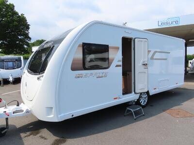 2022 SPRITE SUPER MAJOR 4SB, 4 BERTH CARAVAN WITH TRANSVERSE ISLAND BED, MOVER