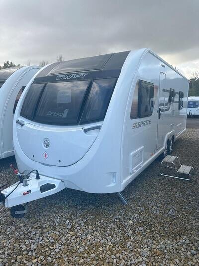 SWIFT SPRITE QUATTRO EW, 2022 MODEL, 6 BERTH, FIXED BED !!!