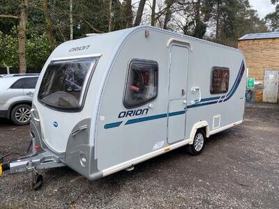 BAILEY ORION EVO 4 - FIXED BED END WASHROOM - AIR AWNING - BARGAIN BE QUICK