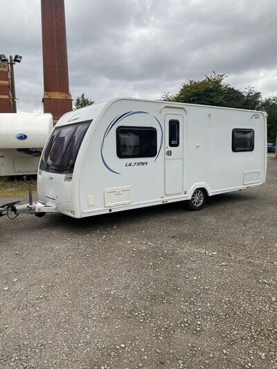 Lunar Ultima 534 2014 4 Berth Fixed Bed Caravan