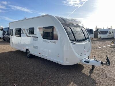 2022 SWIFT/SPRITE MAJOR 4 SB - 4 BERTH FIXED ISLAND BED TOURING CARAVAN