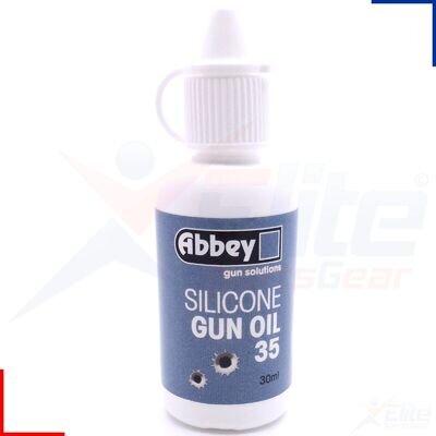 Abbey Silicone Gun Oil 35 - 30ml Dropper Air Gun Rifle Lubricant