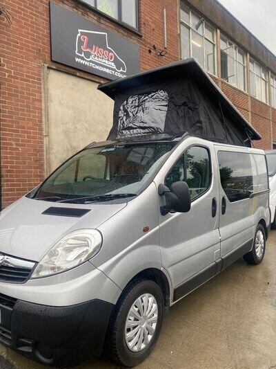 Vauxhall Vivaro Trafic SWB 4 berth Pop Top Conversion Campervan Motorhome AirCon