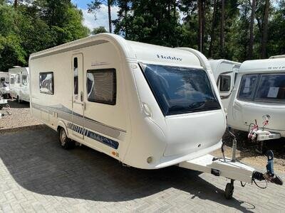 HOBBY EXCELLENT 540 - 2008 - FIXED SINGLE BEDS - MOVER - VGC