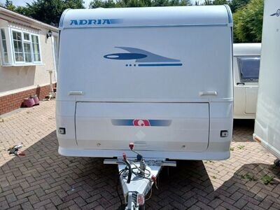 (SOLD) 2007 Adria Altea 432 PX 4 berth fixed bed caravan. 1100kg gross. 19.7ft