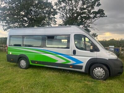 🏕️🌄 Minibus Campervan Peugeot Boxer LWB 🏔️🏕️