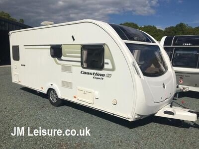 Swift Sprite Esprit M4FB 2014 Light Weight 1200 kg Fixed Bed End Shower Caravan