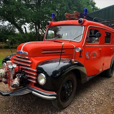 Converted German FK3000 Fire Engine Camper Van