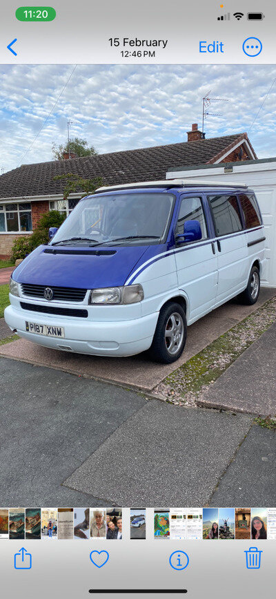 VW T4 Syncro Caravel Camper van