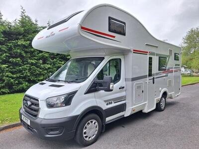 2021 Ford Roller Team Rollerteam 690 Zefiro 6 Berth Motorhome MOTORHOME Diesel A