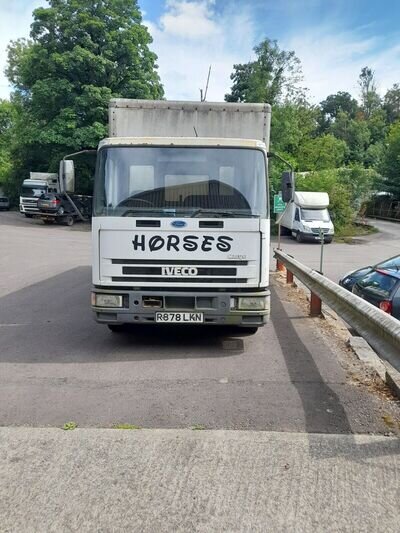 ford iveco horsebox 1997 20ft box possible conversion. New MOT