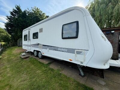 Hobby caravan 650 UMFe Prestige Twin Axle 2012 5 Berth