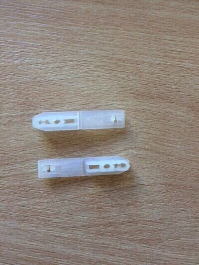 SWIFT BAILEY ELDDIS CARAVAN MOTORHOME CLIC CURTAIN RAIL END STOPS X PAIR (S320)