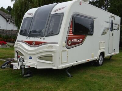 Bailey Unicorn Seville II, 2013, 2 berth caravan with motor mover