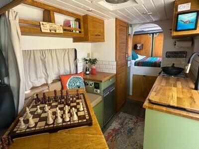 LUXURY PEUGEOT BOXER CAMPERVAN CONVERSION - OFF/ON GRID, FULLY-LOADED SPEC