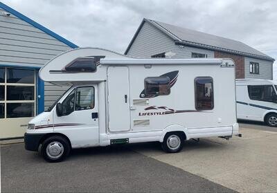 Swift Lifestyle 590 RL 2002 Motorhome Rear Corner Lounge 4x Berth Low Mileage