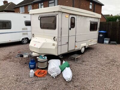 Now sold others available 1996 gobur carousel clubman Folding Caravan immaculate