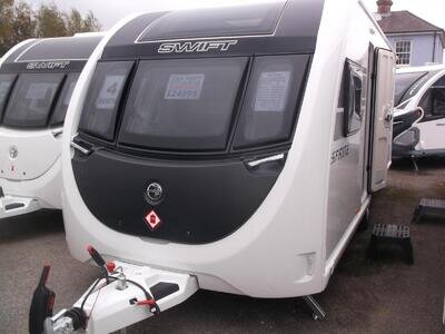 2024 Swift Sprite Major 4EB. Light weight centre w/room end bed caravan.