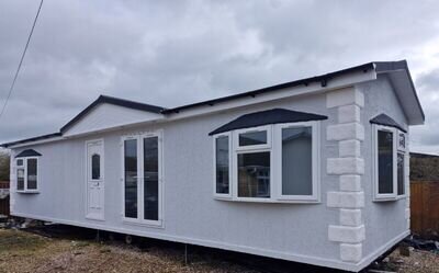 Rough cast chalets for sale 42 x 13 ft