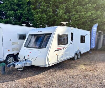 ✅2012 ELDDIS 650 TWIN AXLE FIXED SINGLE BEDS 4 BERTH CARAVAN - PX WELCOME✅