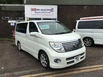 NISSAN ELGRAND HIGHWAY STAR DAY CAMPER /NEW REAR SIDE CONVERSION mazda bongo