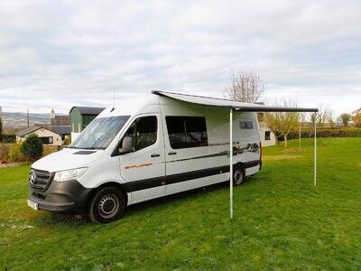 Mercedes Sprinter 314CDi, New Conversion, Fixed Bed, Garage, Solar