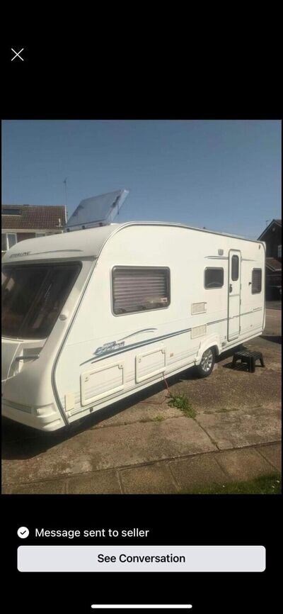 Sterling eccles amethyst 5 berth with suncamp awning