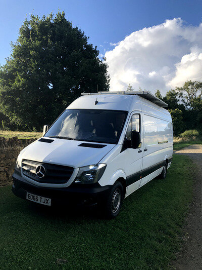 Mercedes Sprinter 2016 Euro 6 Half Completed Camper Conversion. 59,444 Miles