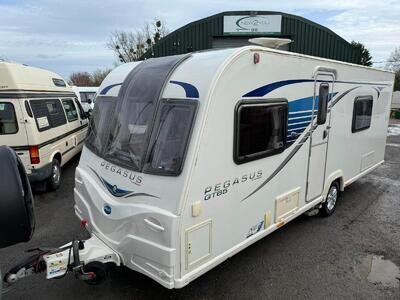 2014 Bailey Pegasus Verona GT65 4 berth Fixed bed Caravan + MOVER + 12M WARRANTY