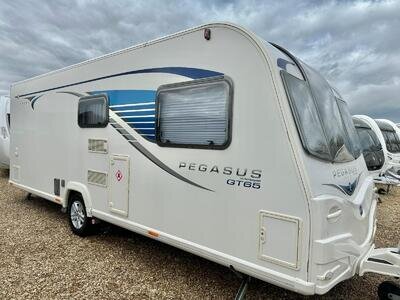 Bailey Pegasus Gt65 Fixed bed 4 Berth end bathroom caravan