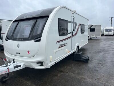 4 BERTH SWIFT CORNICHE 18/4 FIXED SINGLE BEDS 2016 WITH ALDE HEATING&3MTS WARRAN