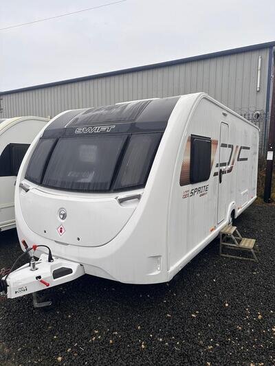 SWIFT SPRITE SUPER MAJOR 4 SB, 2021, 4 BERTH, FIXED TRANSVERSE ISLAND BED !!!