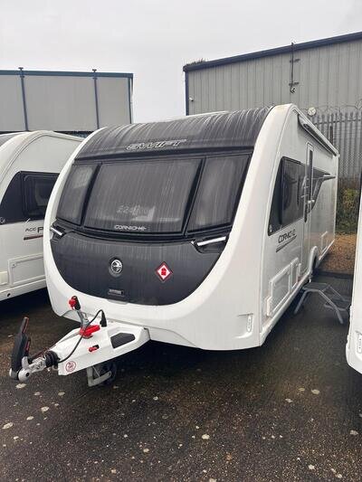 SWIFT CORNICHE GRANDE 20/8, 2021 MODEL, 4 BERTH, FIXED TRANSVERSE ISLAND BED !!!