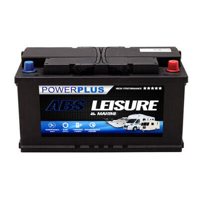 LP125 12v 125ah 1000cca Leisure & starting Battery Caravan Motorhome Boat Marine