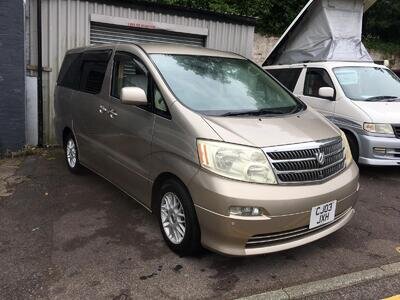 HI SPEC TOYOTA ALFHARD V DAY CAMPER/BRAND NEW REAR SIDE CONVERSION