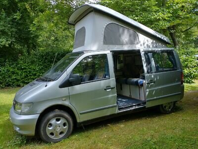 mercedes vito campervan 110cdi 2001 for spares or repair. No MOT. 124,363 miles